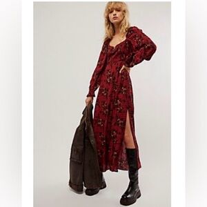 Free People Jaymes Midi Dress